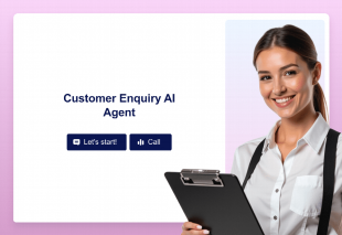 Customer Enquiry AI Agent Template Thumbnail