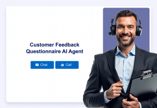 Customer Feedback Questionnaire AI Agent Template Thumbnail