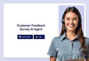 Customer Feedback Survey AI Agent Template Thumbnail