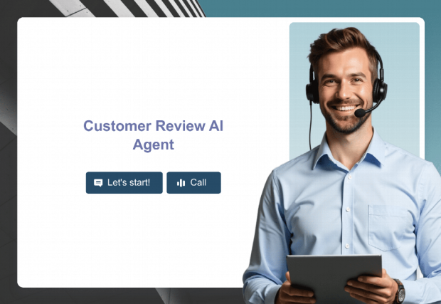 Customer Review AI Agent Slide