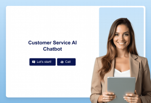 Customer Service AI Chatbot Template Template Thumbnail