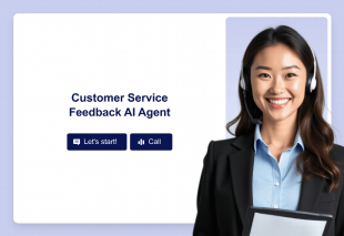 Customer Service Feedback AI Agent Template Thumbnail