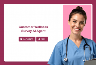 Customer Wellness Survey Assistant Template Thumbnail