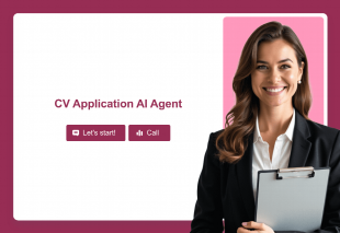 CV Application AI Agent Template Thumbnail