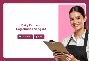 Daily Farmers Registration AI Agent Template Thumbnail