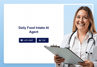 Daily Food Intake AI Agent Template Thumbnail