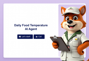 Daily Food Temperature AI Agent Template Thumbnail