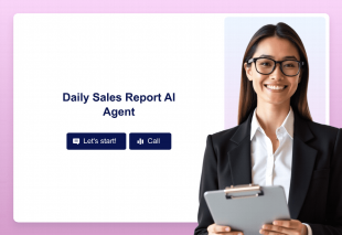 Daily Sales Report AI Agent Template Thumbnail