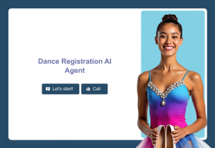 Dance Registration AI Agent Template Thumbnail
