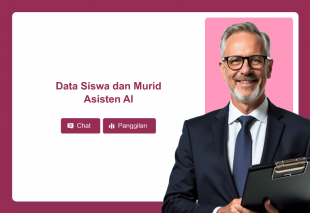 Data Siswa dan Murid Asisten AI Template Thumbnail