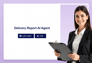 Delivery Report AI Agent Template Thumbnail