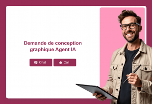 Demande de conception graphique Agent IA Thumbnail