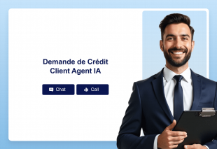 Demande de Crédit Client Agent IA Thumbnail