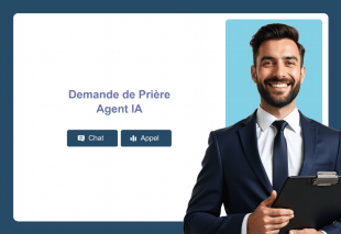 Demande de Prière Agent IA Template Thumbnail