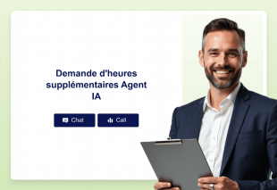 Demande d'heures supplémentaires Agent IA Thumbnail
