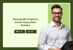 Demografik Araştırma Anketi Yapay Zeka Asistanı Thumbnail