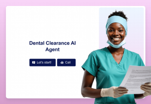 Dental Clearance AI Agent Template Thumbnail