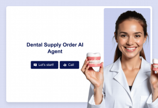 Dental Supply Order AI Agent Template Thumbnail