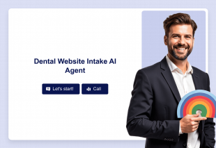 Dental Website Intake AI Agent Template Thumbnail