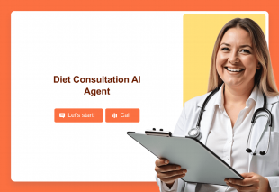 Diet Consultation AI Agent Template Thumbnail
