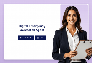 Digital Emergency Contact AI Agent Template Thumbnail