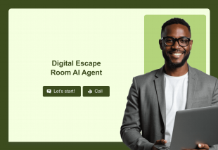 Digital Escape Room AI Agent Template Thumbnail