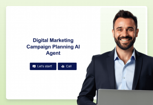 Digital Marketing Campaign Planning AI Agent Template Thumbnail