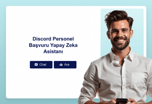 Discord Personel Başvuru Yapay Zeka Asistanı Template Thumbnail