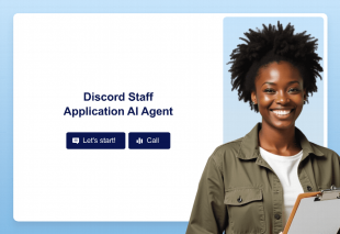 Discord Staff Application AI Agent Template Thumbnail