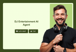 DJ Entertainment AI Agent Template Thumbnail