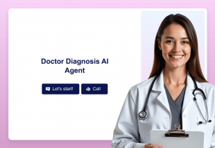 Doctor Diagnosis AI Agent Template Thumbnail