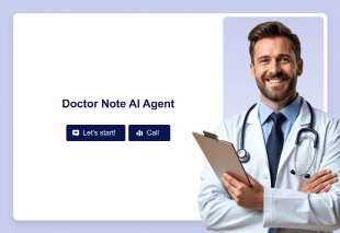Doctor Note AI Agent Template Thumbnail