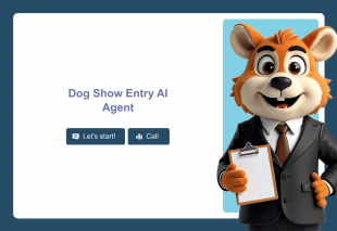 Dog Show Entry AI Agent Template Thumbnail