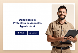 Donación a la Protectora de Animales Agente de IA Thumbnail