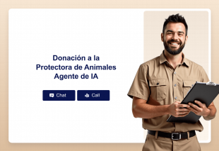 Donación a la Protectora de Animales Agente de IA Thumbnail