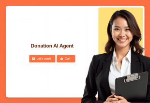 Donation AI Agent Template Thumbnail