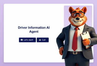 Driver Information AI Agent Template Thumbnail