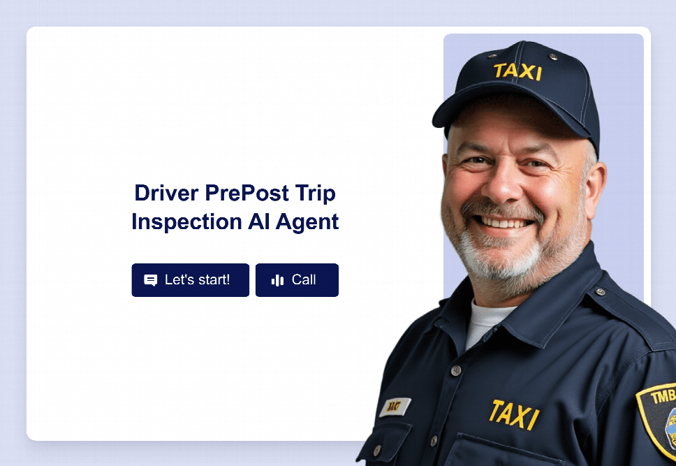 Driver PrePost Trip Inspection Assistant | Jotform