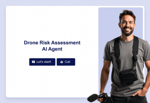 Drone Risk Assessment AI Agent Template Thumbnail
