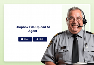 Dropbox File Upload AI Agent Template Thumbnail