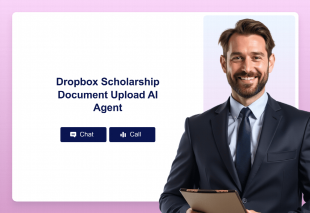 Dropbox Scholarship Document Upload AI Agent Template Thumbnail