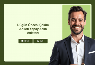 Düğün Öncesi Çekim Anketi Yapay Zeka Asistanı Thumbnail
