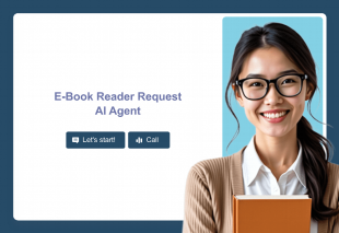 E-Book Reader Request AI Agent Template Thumbnail