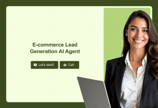 E-commerce Lead Generation AI Agent Template Thumbnail