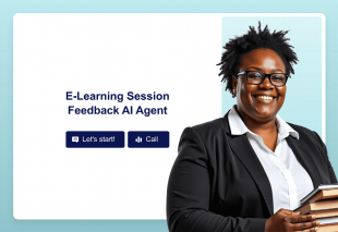 E-Learning Session Feedback AI Agent Template Thumbnail
