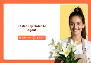 Easter Lily Order AI Agent Template Thumbnail