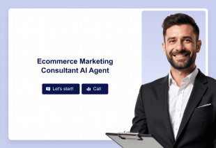 Ecommerce Marketing Consultant AI Agent Template Thumbnail