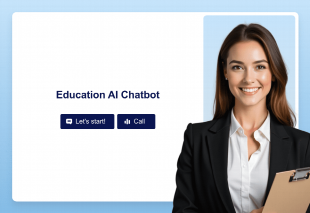 Education AI Chatbot Template Template Thumbnail