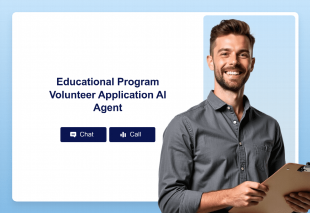 Educational Program Volunteer Application AI Agent Template Thumbnail