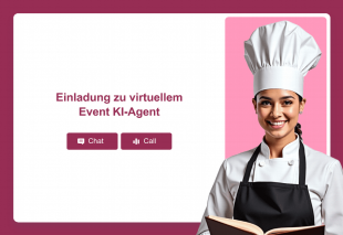 Einladung zu virtuellem Event KI-Agent Thumbnail
